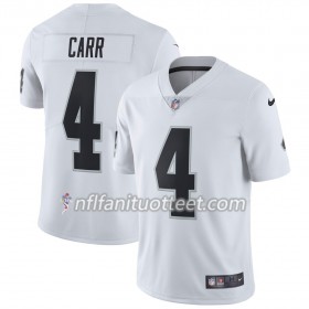 Miesten Oakland Raiders NFL Pelipaita Derek Carr 4 Nike Valkoinen